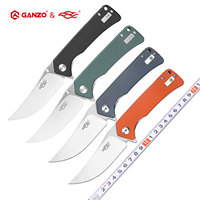 60HRC Ganzo FBKNIFE FH923 model D2 blade G10 handle folding knife tactical camping knife outdoor EDC tool Pocket Flipper Knife