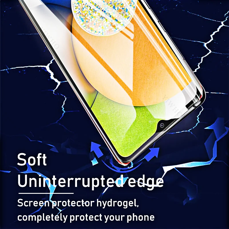 4-1psc Hydrogel Film for Samsung Galaxy A03 Core A13 4G 5G A33 A53 A73 A 03 13 23 33 53 73 Screen Protectors Transparent Film HD