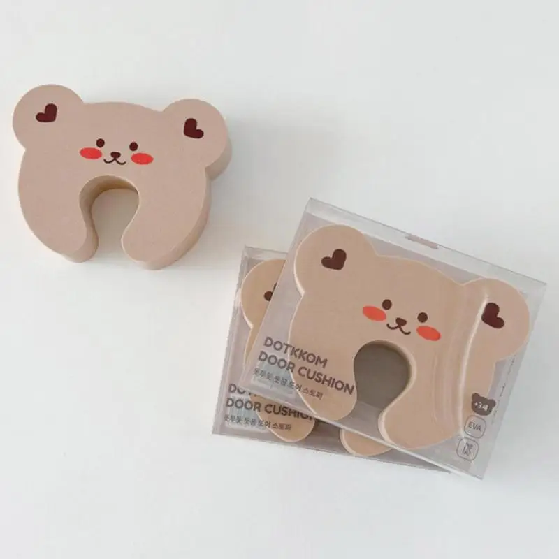 Door Finger Pinch Guard Baby Proofing Door Stoppers Animal Cartoon Finger-Proof Protector Prevent Slamming Door Finger Pinch