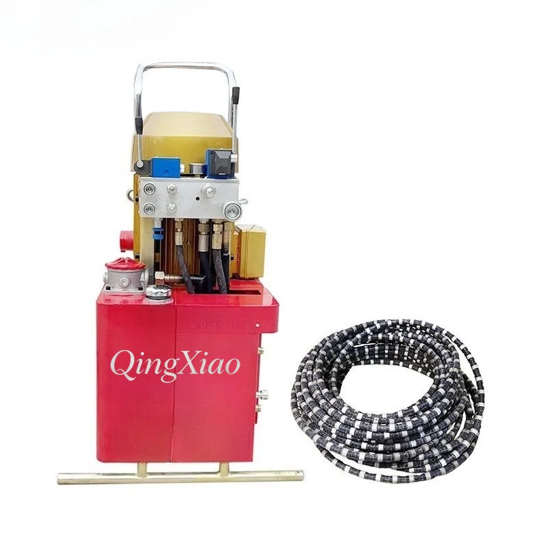 Customized Wire Saw Cutting Tool Durable Anti Break Diamond Rope Assembly Steady Layout Suitable For Large Stone Block Cutting