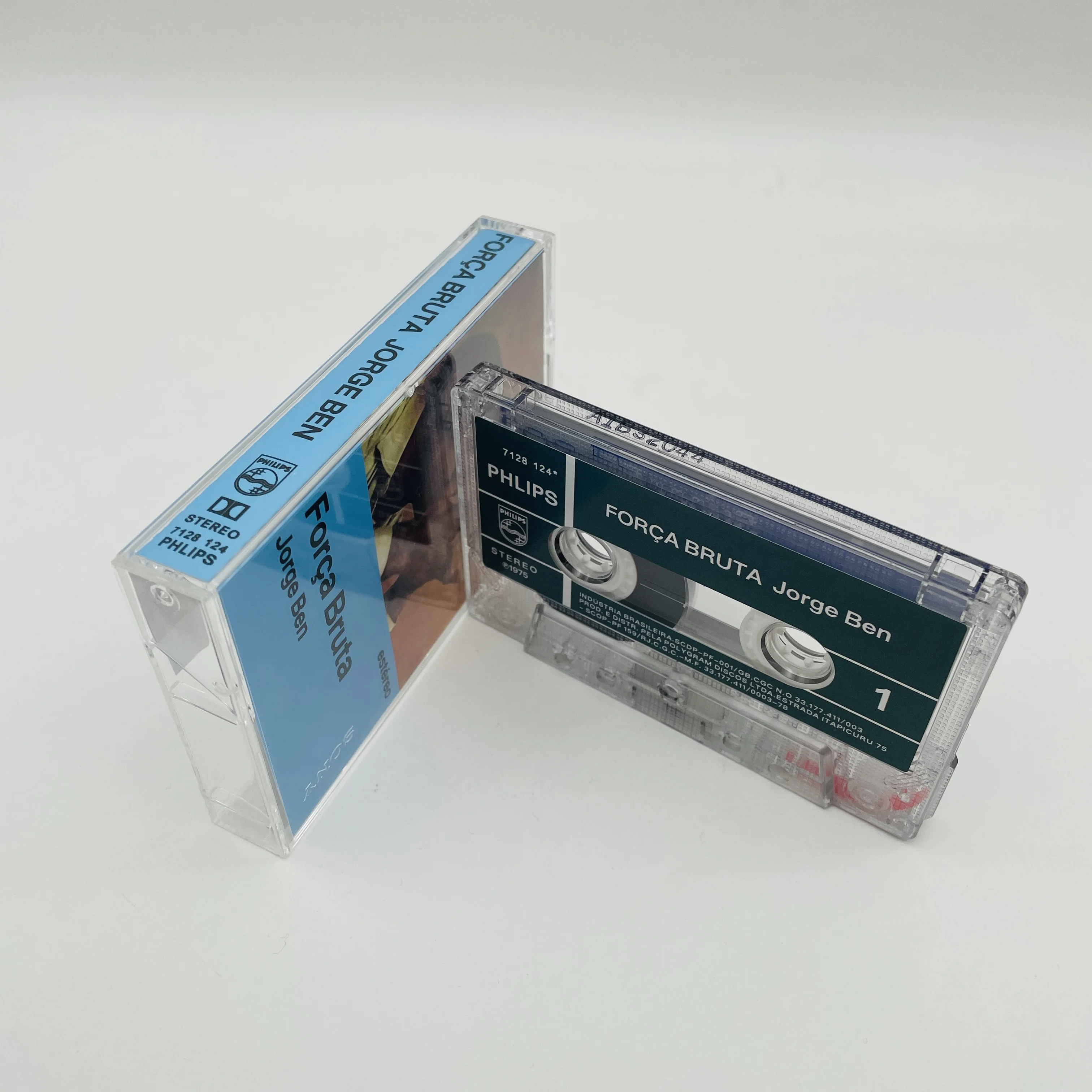 Latin Jorge Ben pita musik Forca Bruta kaset Album Cosplay Walkman perekam kotak Soundtracks mobil hadiah koleksi musik pesta