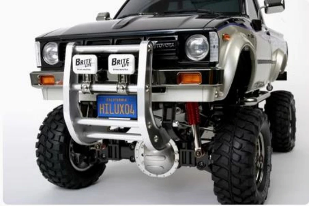 Cchand Headlight Cover for Tamiya Hilux Bruiser Car Body 1/10 scale RC Truck Replacement parts