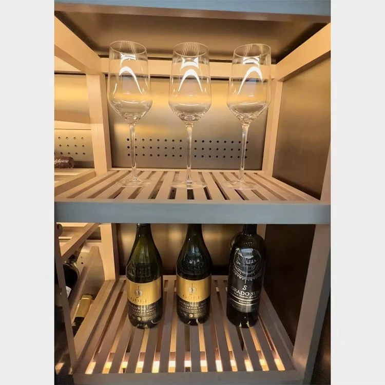 BARLEY Cellar Modern Refrigerator Wine Bottle Cooler Thermostatic Wine Cellar Cabinet