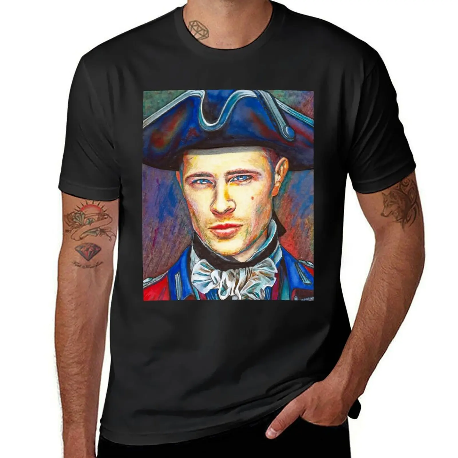 

Lord John Grey (Outlander) Original artwork T-Shirt Aesthetic clothing anime men graphic t shirts
