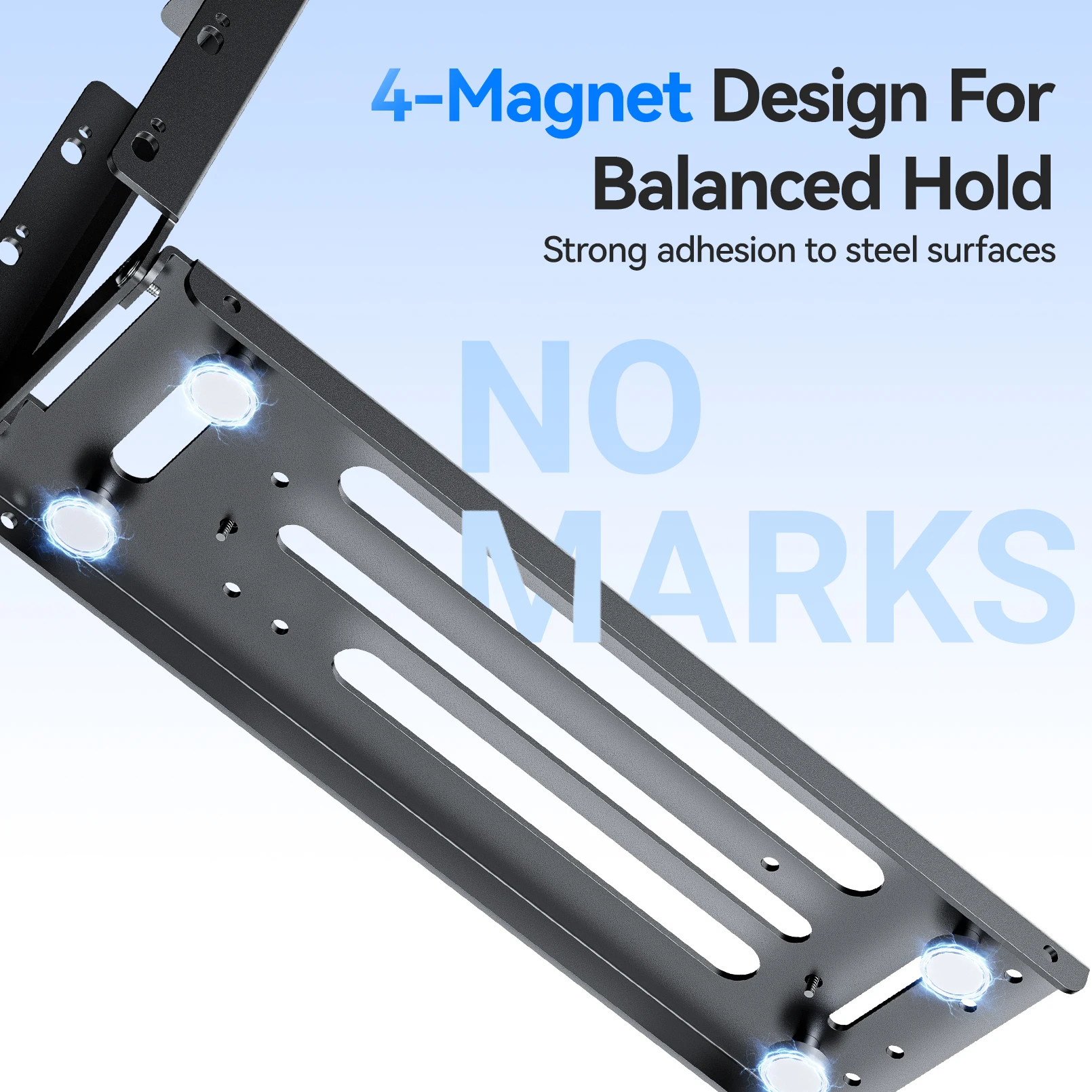 JEYI Vertical Graphics Card Mounting Bracket 2/3 Slot Aluminum GPU Bracket Compatible with PCIe 3.0/4.0/5.0 Extension Cables