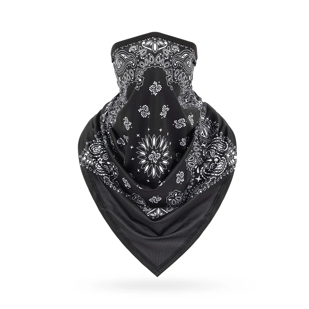 

Unisex Bandana Multi-function Biker Sport Face Scarf Paisley Head Wrap Tubes Triangle Balaclava Hiking Camping Cycling Face Mask
