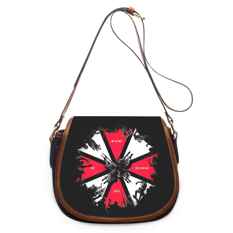 Umbrella Corporation print new fashion Women Crossbody Bag Luxury Handbags Women Bags Zipper Shoulder Bag women shoulder bag