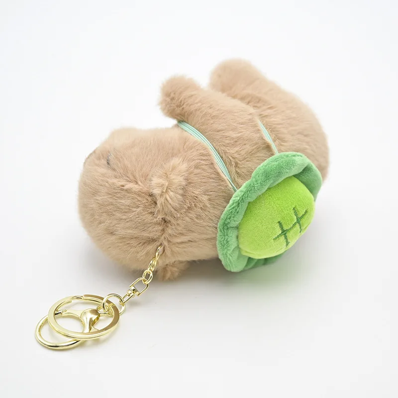 Porte-clés en peluche de la série DolDave Mouse, jouet en peluche, pendentif beurre, mode, Kapibala, marron