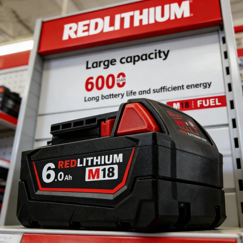 

Большая акция! НОВЫЙ аккумулятор 18В 6Ач для Milwaukee 18B6 18V XC Li-ion 48-11-1860 48-11-1852 48-11-1850 48-11-1840 48-11-1820