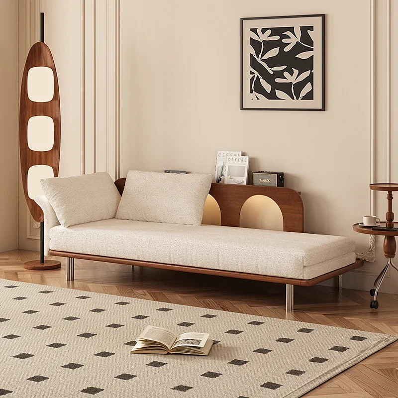 Canapé rétro rétractable, lit push-pull, salon, maison