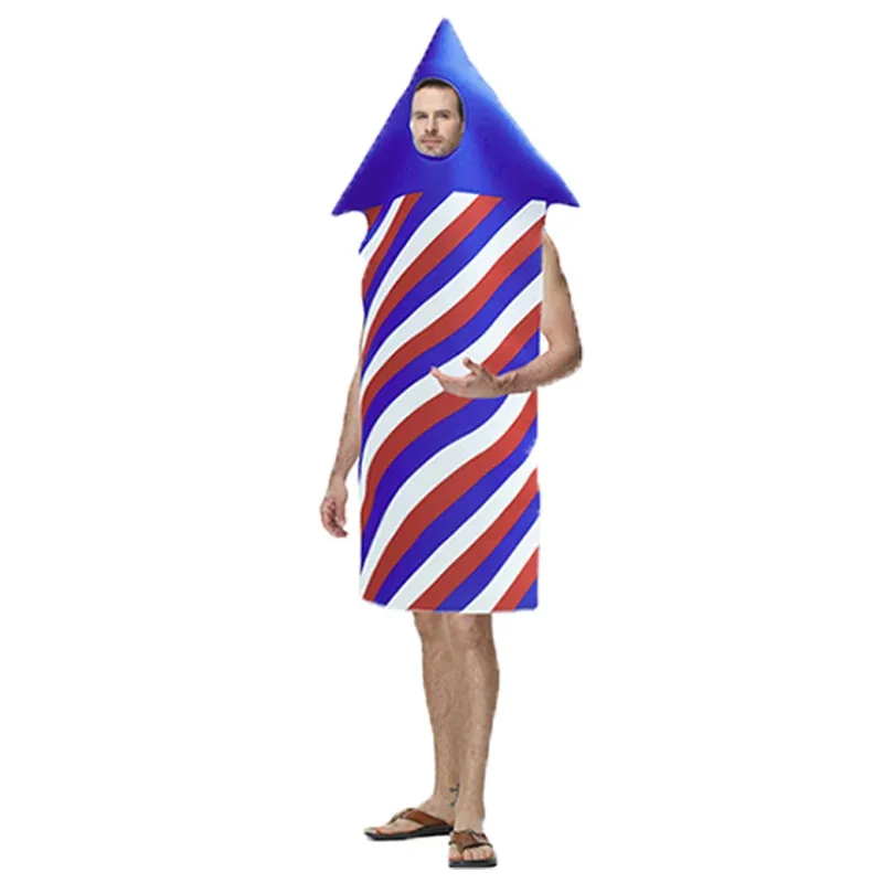 

asdh8@Independence Day Festival Stage Costume Funny Salvo Salute Cosplay Fantasy Clothing Disguise Adult Boys Fantasia Party Out