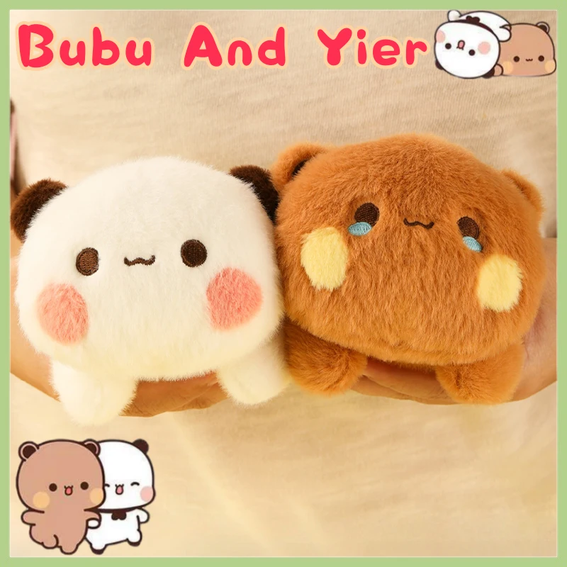 Panda Bubu & Dudu Cute Desktop Companion, Plush Wrist Rest Comfort Support For Office & Gaming, Bubu & Yier Soft Plush Toy Gift
