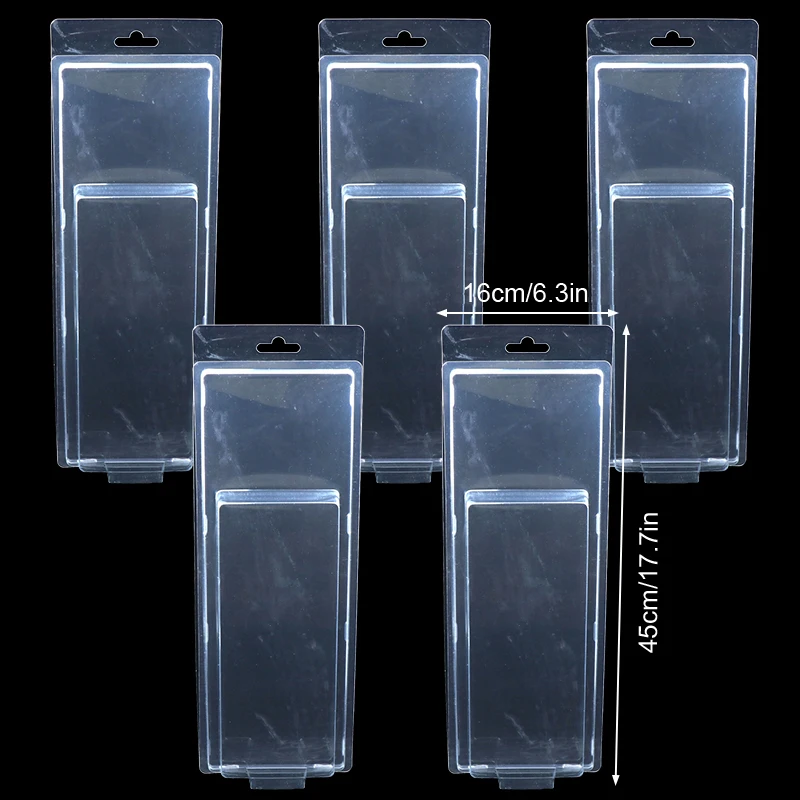 5 Stück Auto Spielzeug transparente Vitrine Hot wheels Schutzhülle Boulevard Team Transport Modell Karton sammeln Jungen Geschenk