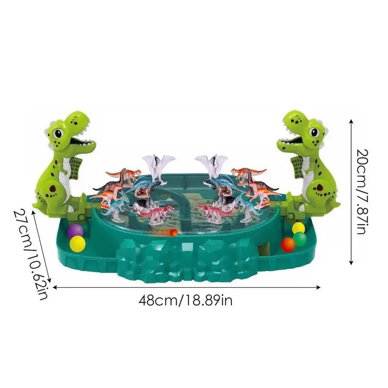 

Портативная настольная игра с динозавром, мишенью двойного Битва с прицеливанием, настольная игра, интерактивные настольные игрушки для родителей и детей, подарок