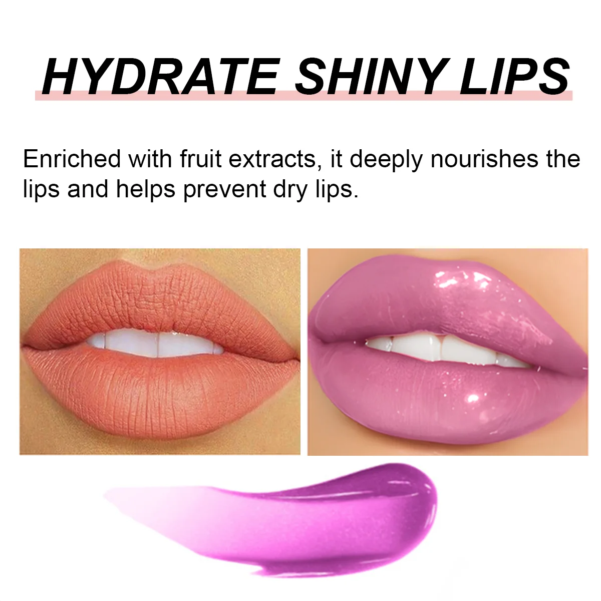 光沢のあるリップグロス,リップスティック,ウォータースポーツリップ,長持ちする汚れに強い,透明フィルム,6色