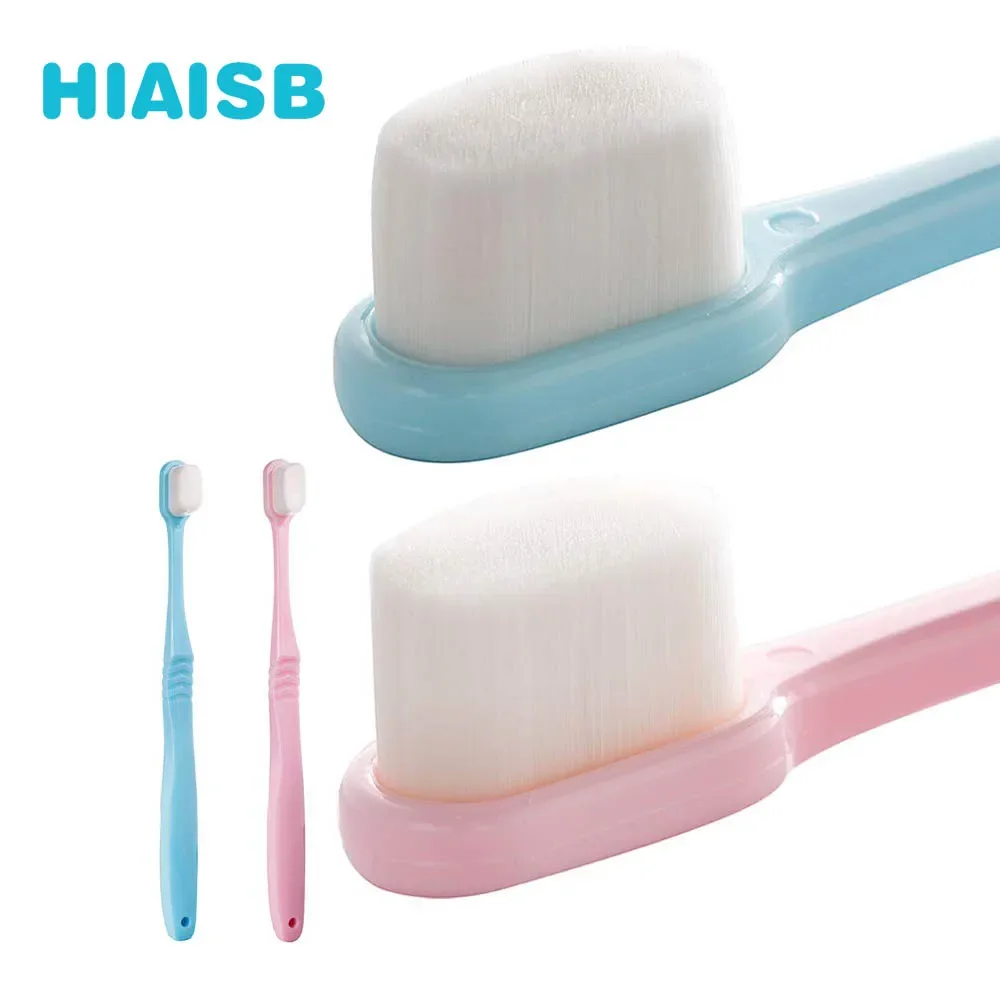 4PCS Japan well Soft Micro-Nano Manual Toothbrushes Slim Small Head Toothbrush with 20,000 Bristles for Fragile Gums Adult