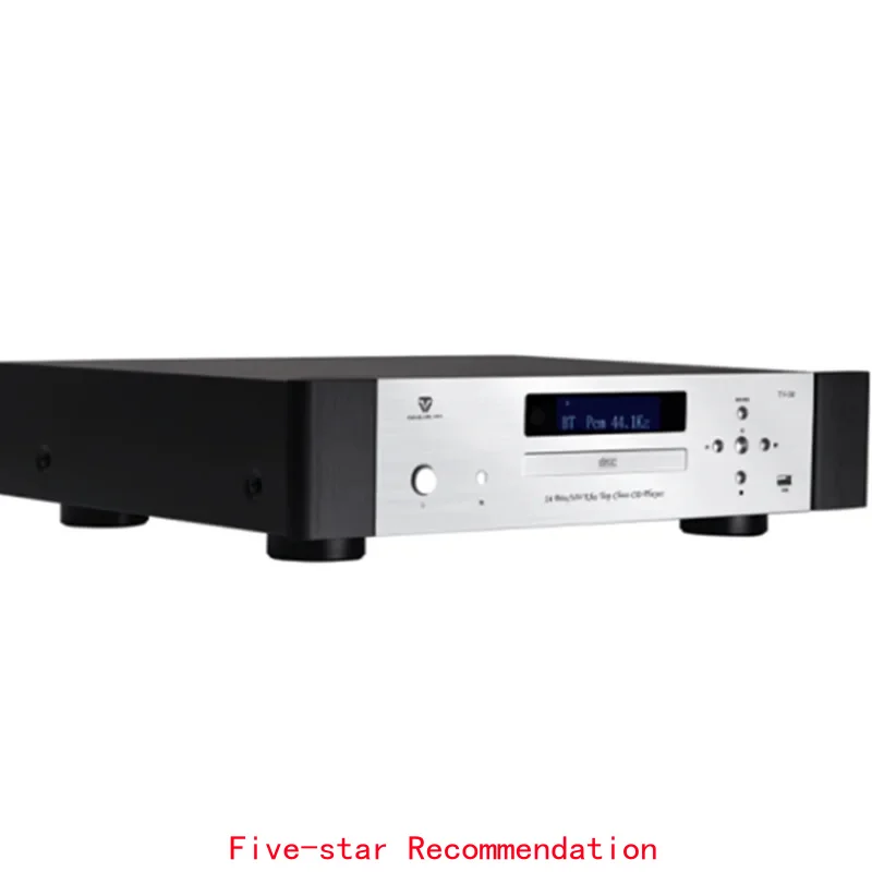 TY-50 Professional CD Player with AD1955 DAC & OPA1656 Op-Amp, SNR≥108dB THD≤0.005%, 50W Toroidal Transformer, 7.6kg Heavy-Duty