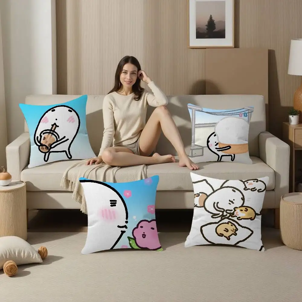 K-Karasuno Energetic-Sporty Office Cushion Pillowcase Car Cushion Cover45X45CM Lumbar Pillowcase Sofa Pillowcover