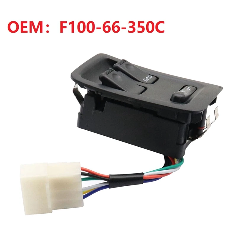 Driver Side Power Window Master Switch F100-66-350C For Mazda RX7 RX-7 FD3S FD JDM RHD Accessories