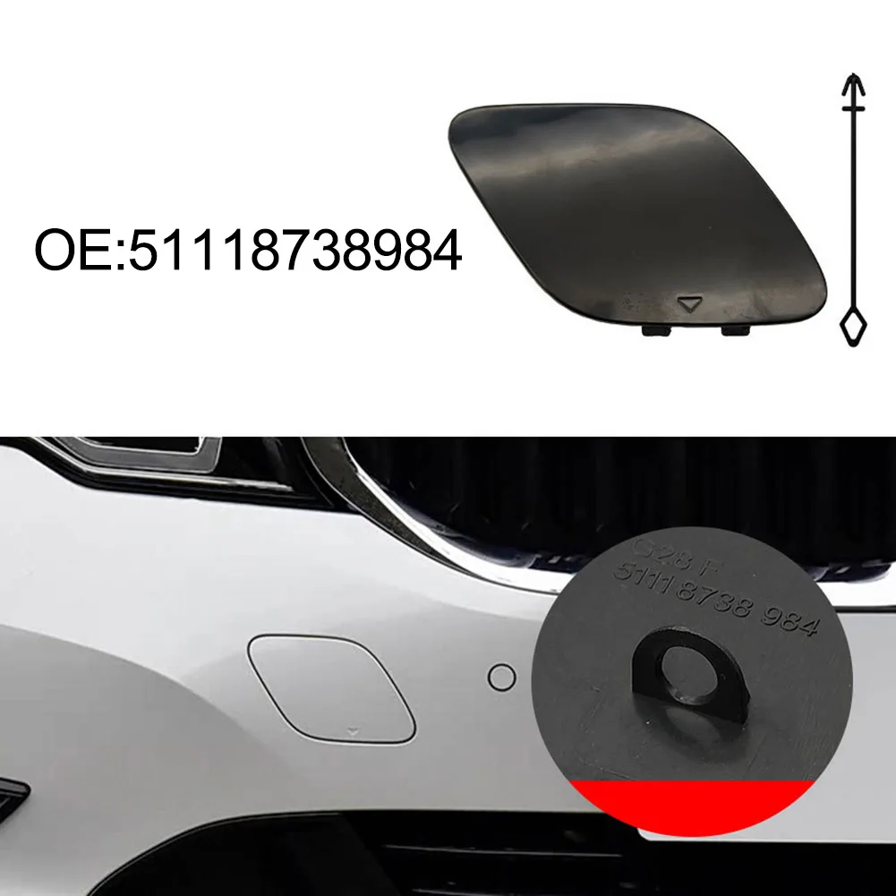 

For BMW For 3 Series For G20 G28 2020-2022 Front Bumper Tow Hook Cover Cap Replacement Parts OEM 51118738984