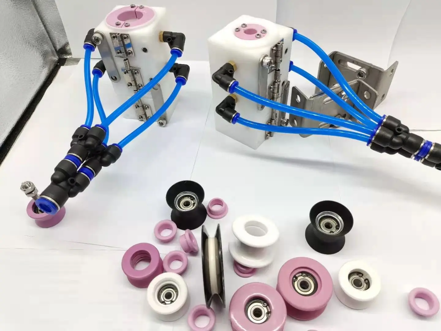 95 Alumina Wear-Resistant Porcelain Eye Ceramic Stranding Machine Stranding Copper Textile Ceramic Beads Porcelain Beads