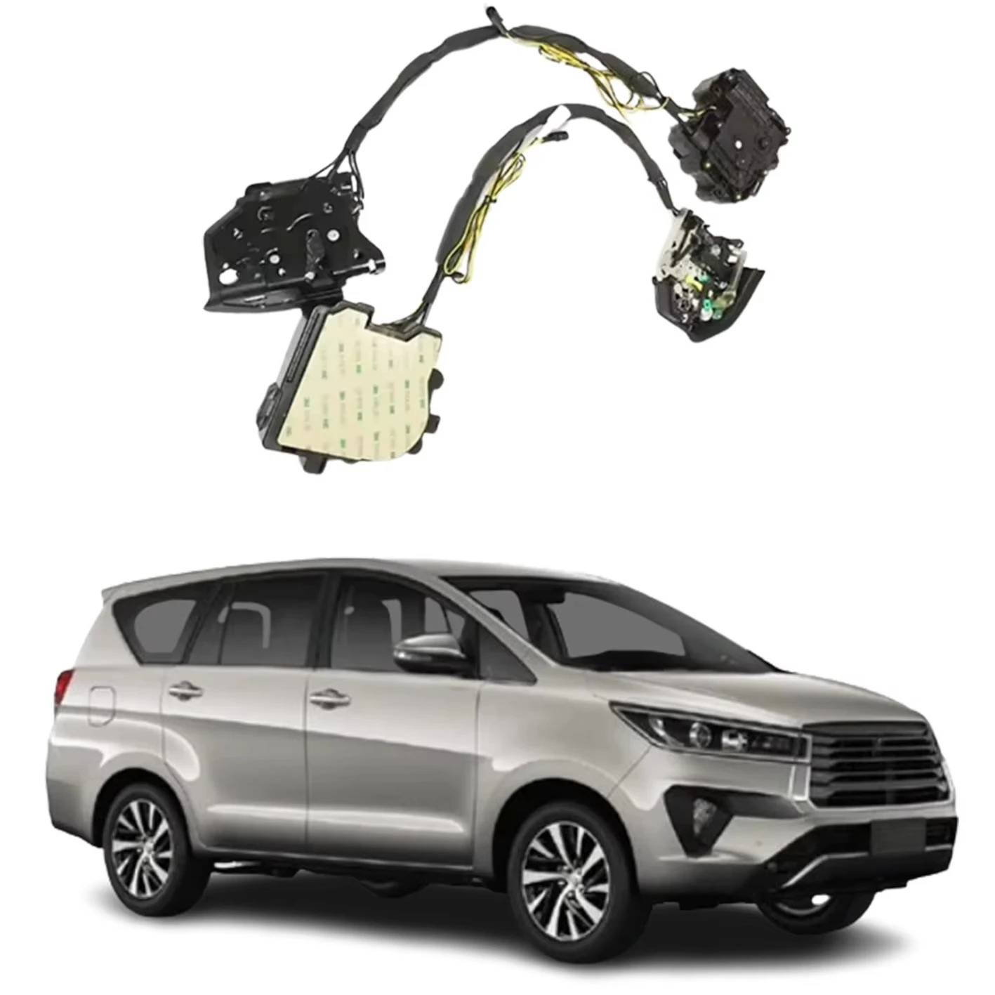 

На заказ для Innova 2016+ Plug and Play автомобильная электрическая всасывающая дверь системы мягкого закрытия