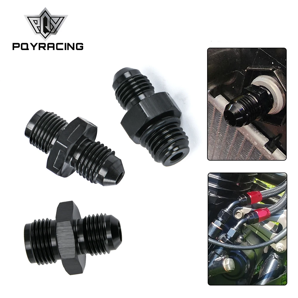 4AN To 7/16-24 4AN to M12*1.5 6AN To 5/8-18 Male Flare To Male Thread Turbo Oil Feed Adapter Fitting for GT25/28/30/35/35R