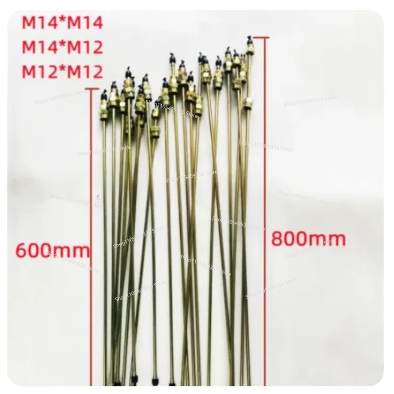 For 6x2mm 60CM 80CM High Pressure Diesel Pipe Pump Test Bench Common Rail Fuel Pipe Auto Repair Tool