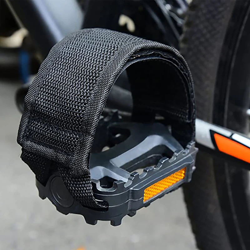 Correas de Pedal de bicicleta, 2 piezas, Clip para el dedo del pie, cinta adhesiva para Pedal de bicicleta, engranaje fijo, cubierta Fixie para ciclismo