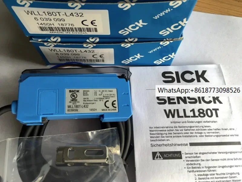 

Новый оригинальный немецкий цифровой оптоволоконный усилитель SICK WLL180T-L432/E232 NPN выход