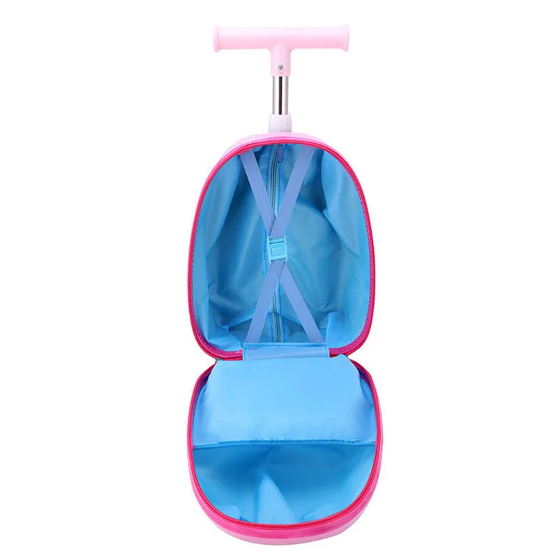 Anime Sanrioed valigia Kawaii Hello Kittys 15 pollici bambini scooter incandescente ruota Trolley caso cartone animato viaggio imbarco caso regalo