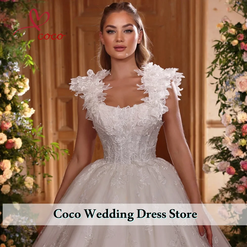 Бальное платье с открытыми плечами по индивидуальному заказу, кружевные свадебные платья длиной до пола, свадебные платья со шлейфом часовни, Vestidos De Noiva