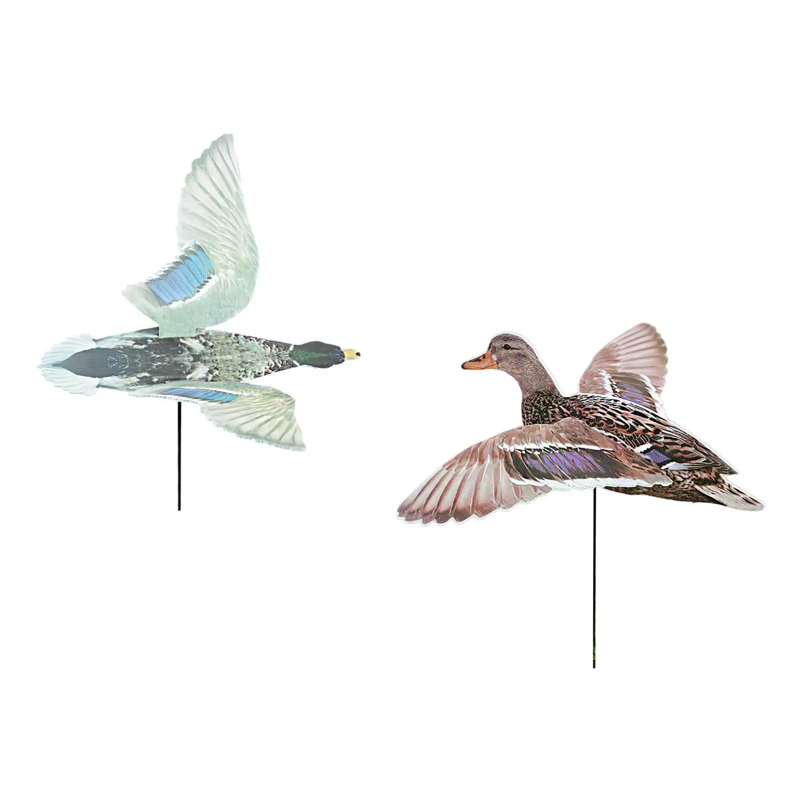 Duck Decoy Multifunctional Realistic Lightweight Decoration Yard Portable Spread Winged Easily Install Novelty Simulation Decoy