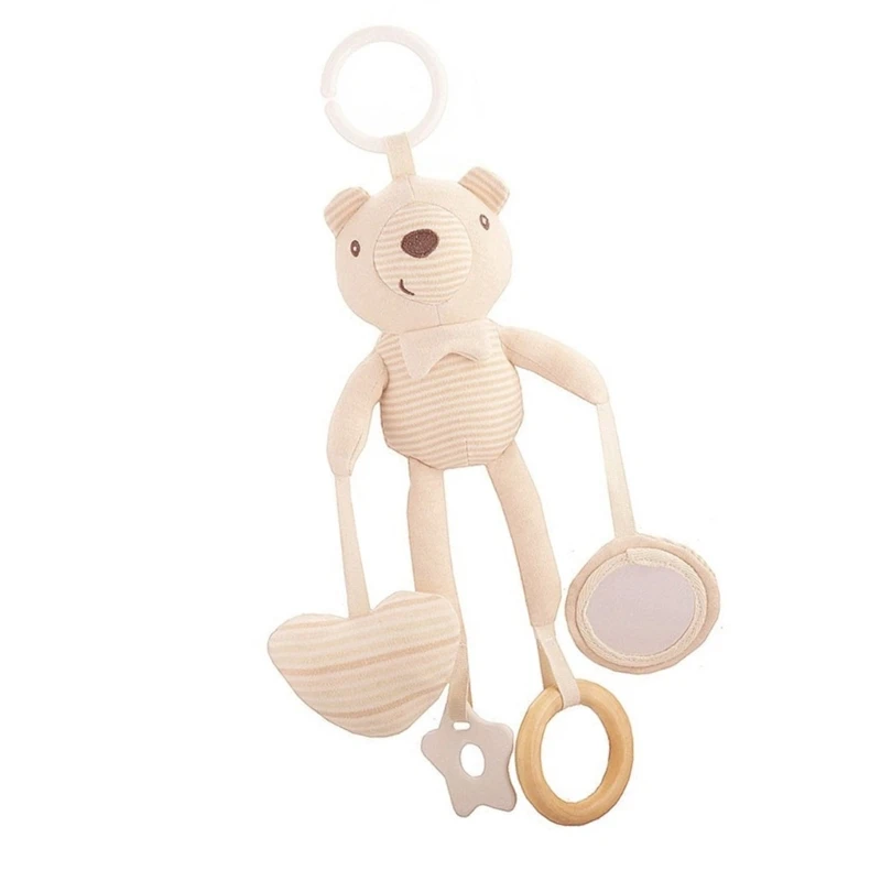 Giocattoli per lo sviluppo sensoriale del bambino infantile Regali per campanelli peluche morbidi appena nati sonagli 15UB