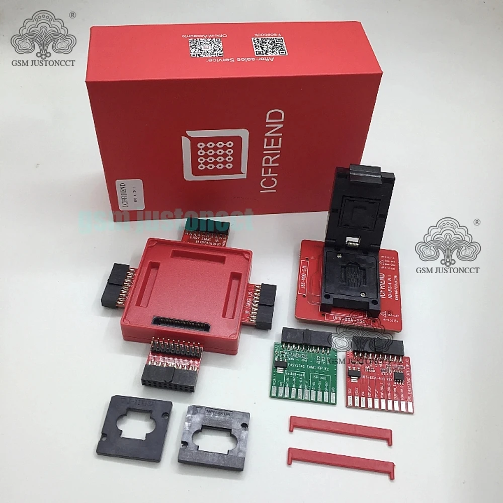 2024 The newest version IC friend ufs 4 in1 socket ufs 254,153,297(4.0) work with easy j-tag plus box