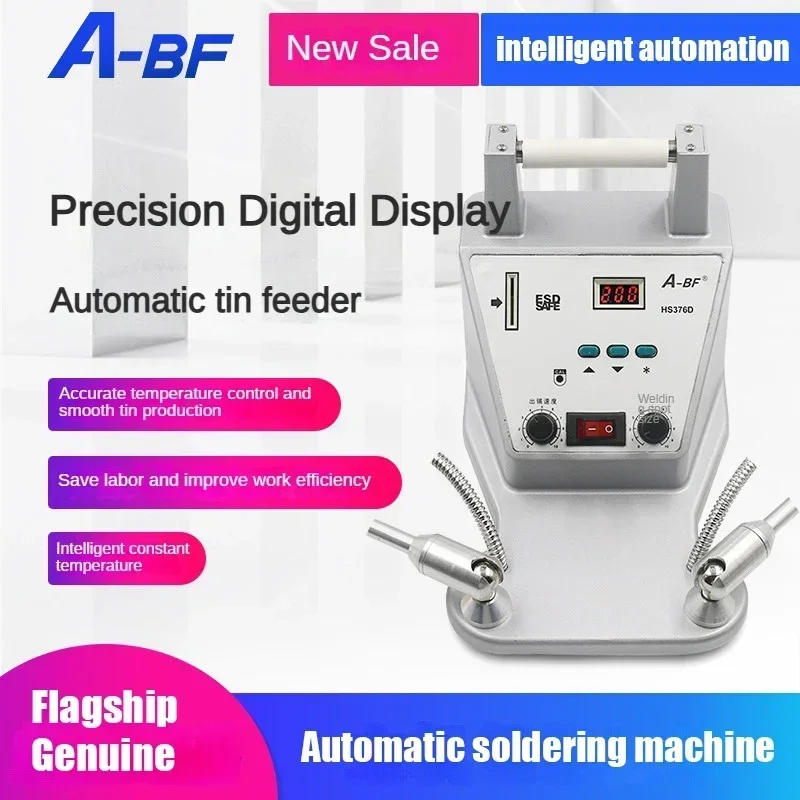 

Excellent Top Qualityhigh Frequency Automatic Tin Machine HS376D/HS376 Industrial Pedal High Power Adjustable Temperature Tin Ma