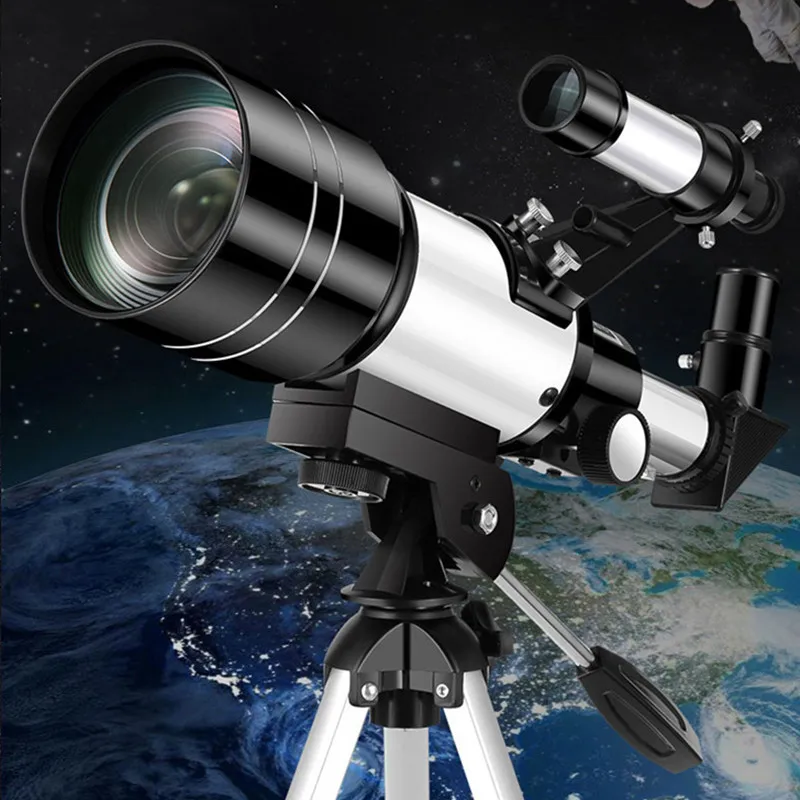 Teleskop astronomi dengan teleskop pencari bintang, definisi tinggi dan perbesaran tinggi tabung tunggal