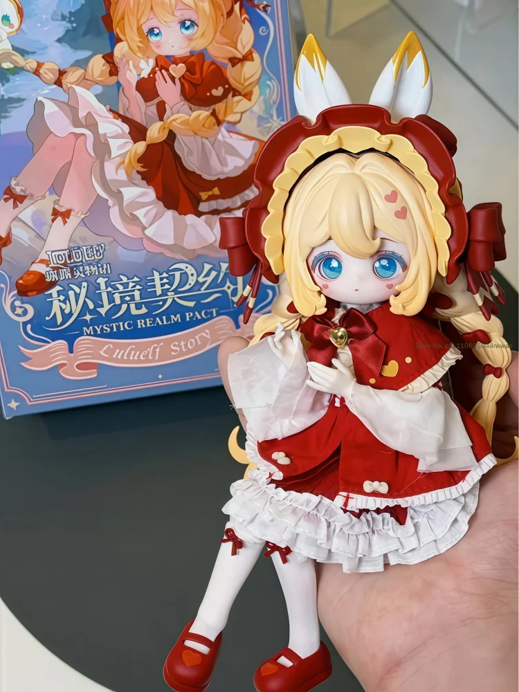 Luluelf Emma Mystic Realm Pact 1/8 Bjd Series Blind Box Cute Anime Figure Collectible Doll Desk Decor Mystery Box Girl'S Gift