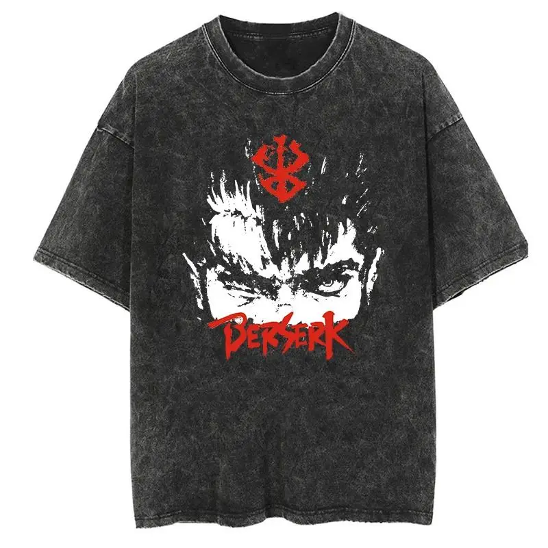 

2026 Summer T-shirt Heavy Cotton Vintage Washed Men TShirt Oversized Short Sleeve Loose Streetwear Short Sleeve Tops Tee