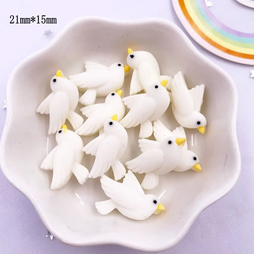 Bunte Harz Mini Biene Schnecke Schwalbe Libelle Flatback Cabochon Scrapbook 20PCS DIY Zubehör Dekor Figur Haar Zubehör – Detail 6