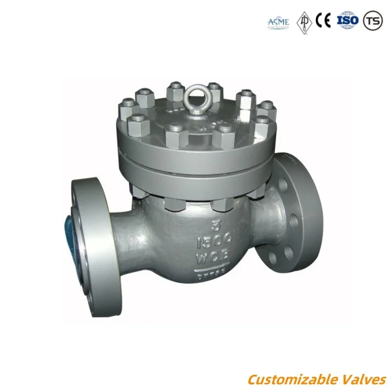 Cast Steel Forged Steel Wcb CF8m ANSI 150lb Industrial Flanged Check Valve