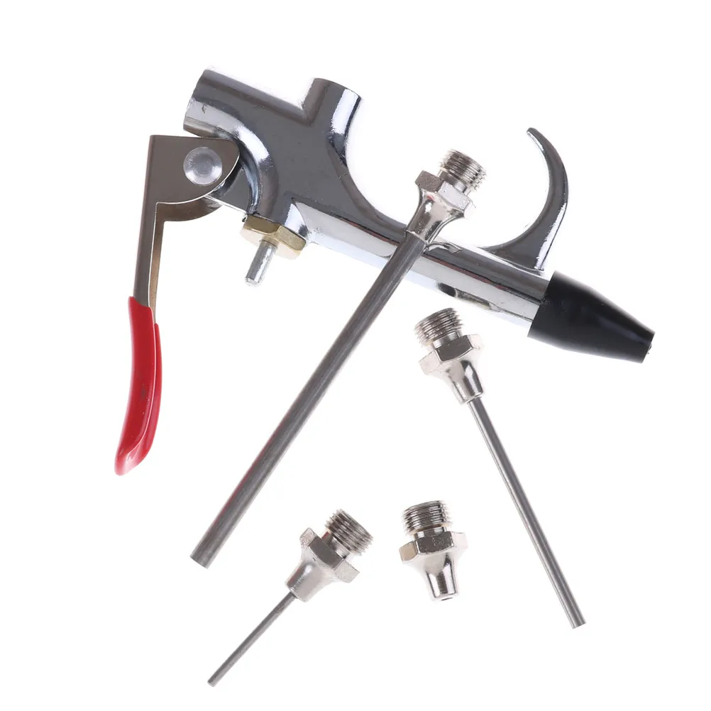 

5 шт./компл., комплект для продувки воздушного компрессора, насадки, игла для накачивания, распылитель, пистолет, инструмент, новинка