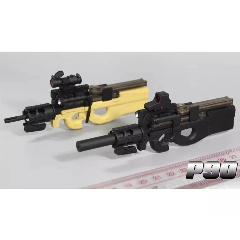 ZYTOYS ZY2011 1/6 Scale Soldier Pvc P90 Scene Accessory Gun Model Gift for 12
