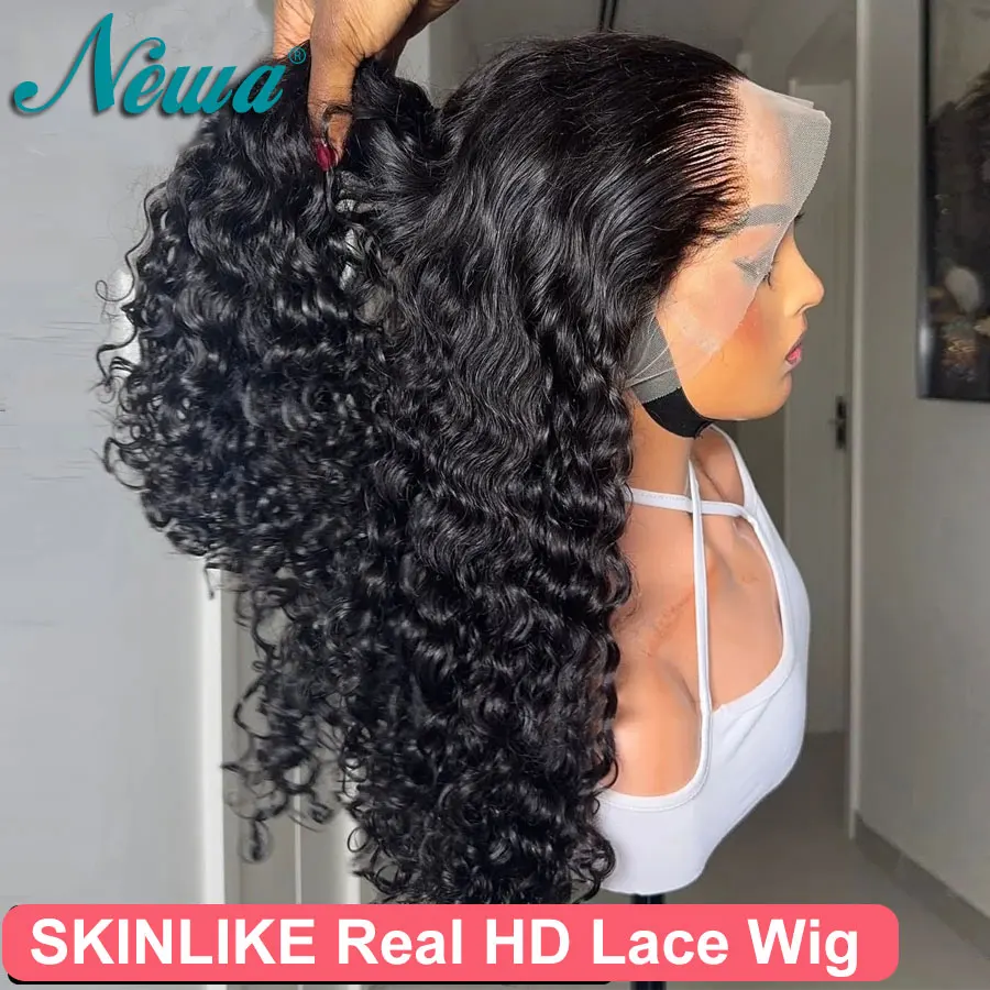 

Новый парик Newa Hair HD Lace Frontal 250% 13x6 с HD-кружевом, кудрявые волосы, невидимое HD-кружево, имитирующее кожу, HD-кружевной фронтальный парик из натуральных волос