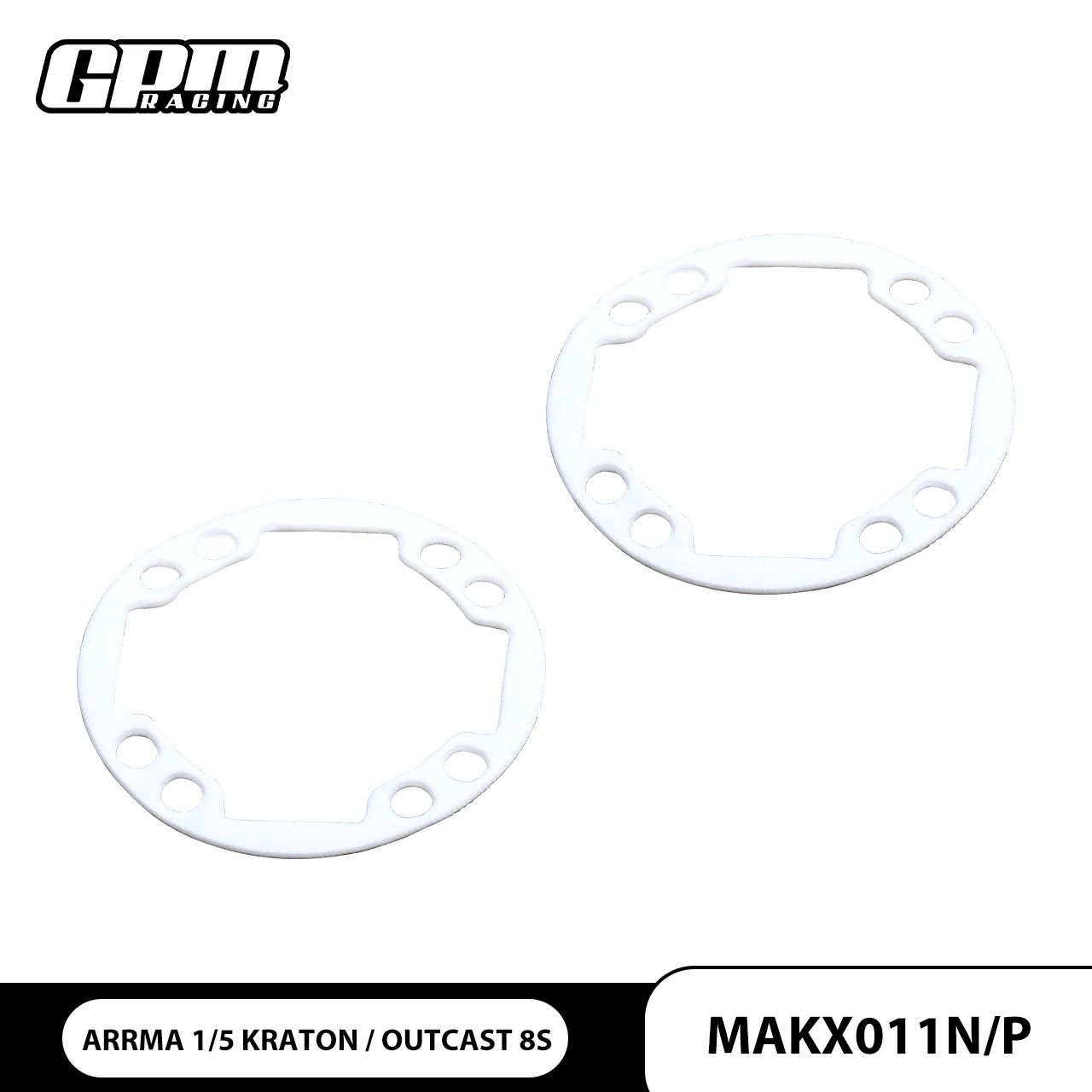 GPM Diff Case Gasket For ARRMA 1/5 Kraton Outcast 8S Blx TRUCK-ARA5810