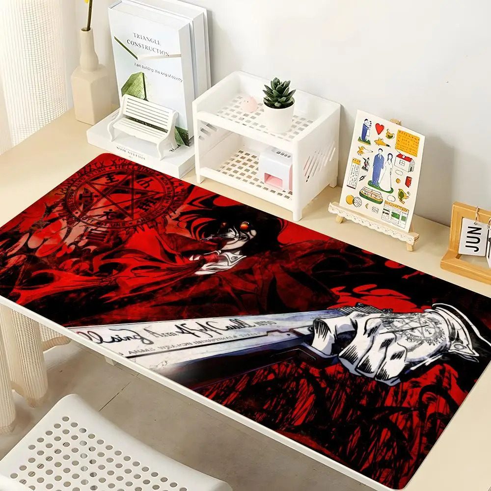 

Аниме Hellsing Alucard коврик для мыши игровой коврик для мыши абстрактный большой 900x400x5 мм коврик для мыши геймер XXL Mause ковер ПК стол