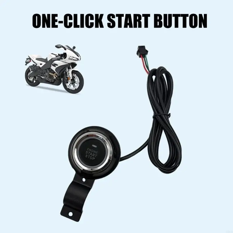 Advanced Anti Theft Motorcycle Alarm Universal Security Device High Sensitivity Waterproof Construction H9EE