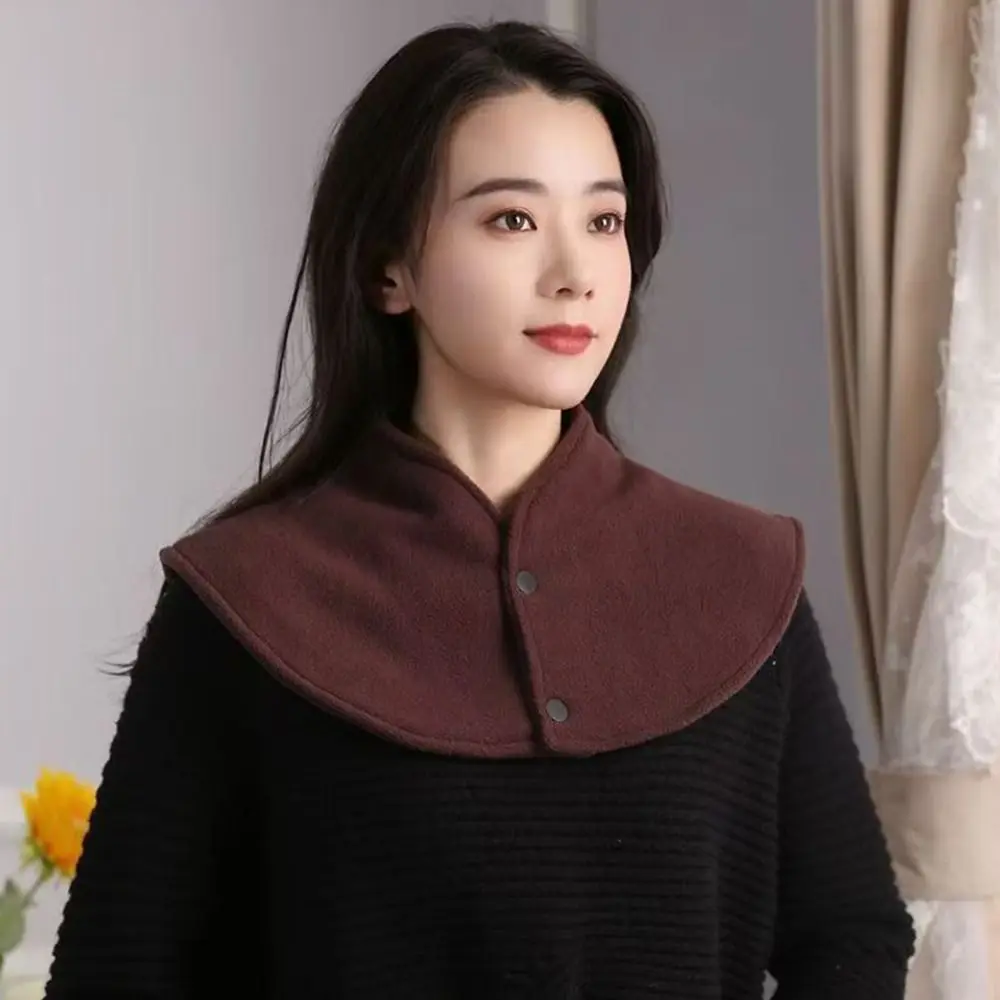 جديد سميكة حماية الرقبة الدافئة يندبروف وهمية طوق صوف الضأن حماية الرقبة حزام العزل البارد #2