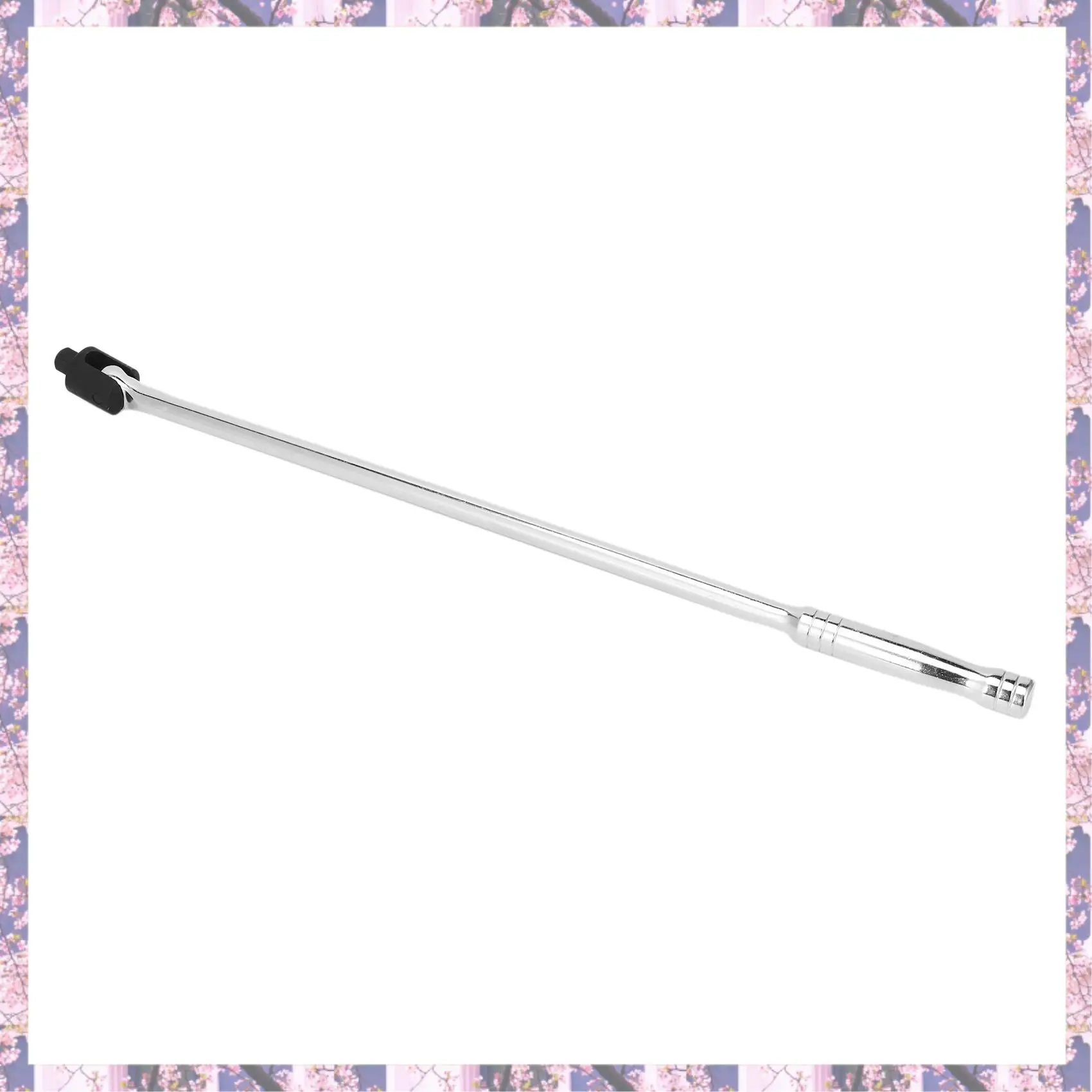 2025 Trend 1Piece 24 Inch Long 1/2 Inch Breaker Bar Socket Driver 180 Degree Flex Head With Spring-Loaded Ball Bearing Socket Wr