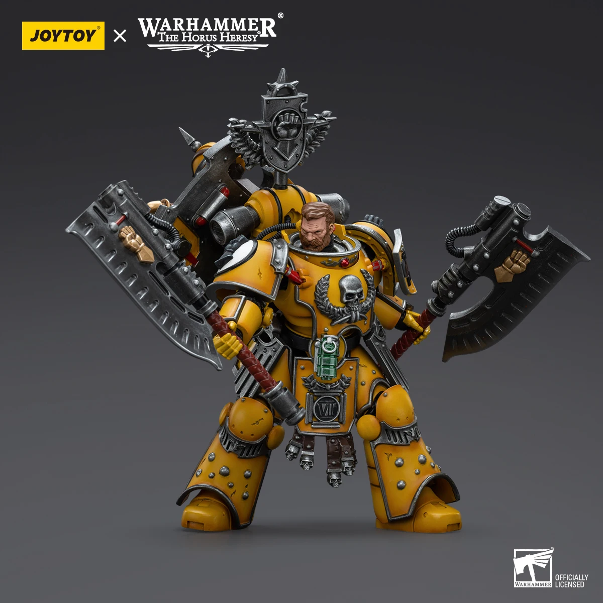 [Pré-encomenda] Joy Toy Warhammer The Horus Hersey Punhos Imperiais Fafnir Rann Figura de ação Warhammer 40K Decoração Brinquedos Presente de aniversário